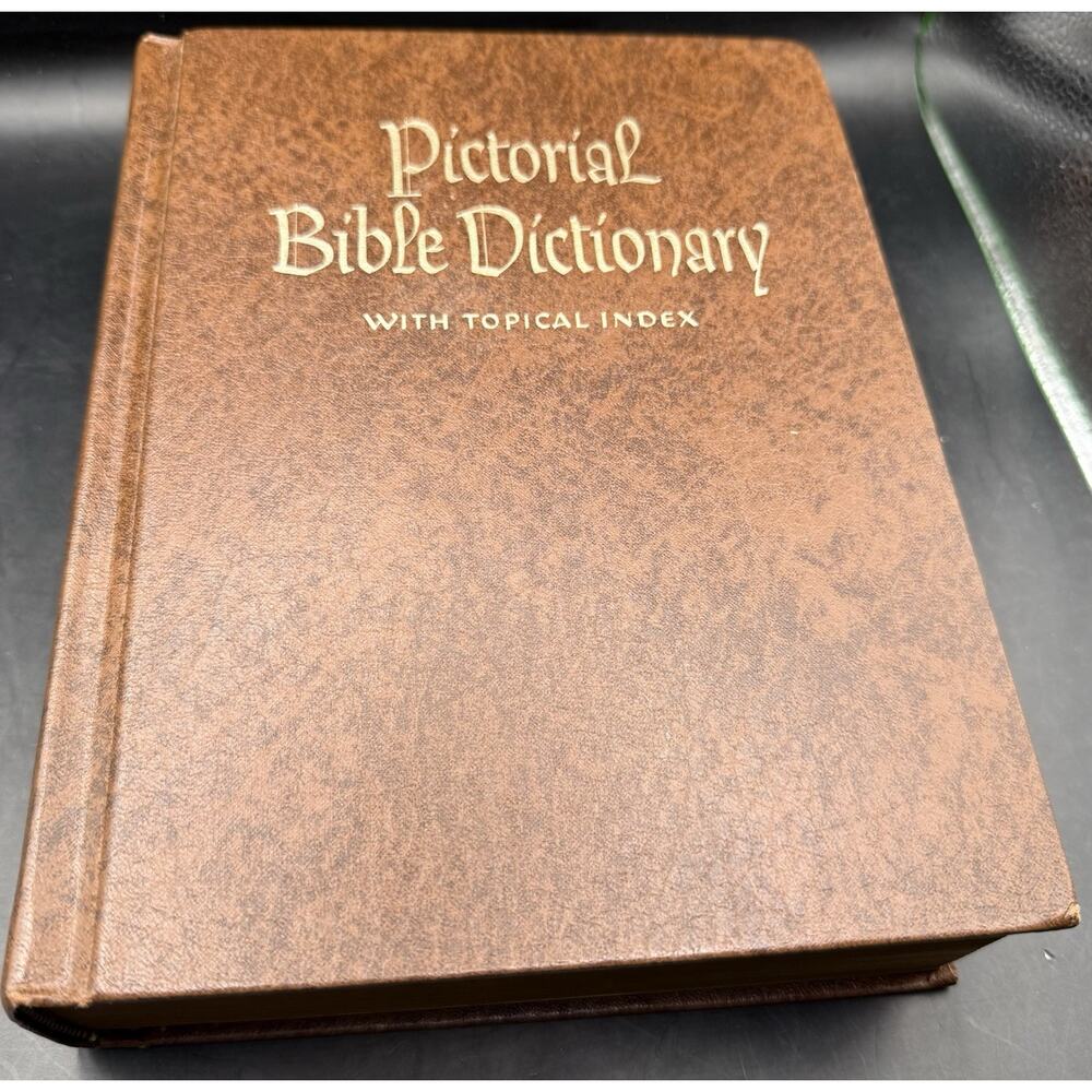 Pictorial Bible Dictionary Vtg 1976 Zondervan Southwestern Topical Index